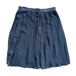 Club Monaco  Navy Blue Pleated Skirt Size 10 Photo 1