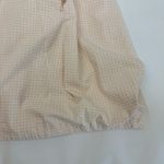 Rundholz Black Label Tunic Dress Flared Hemline Rose Print Check Beige White Photo 8