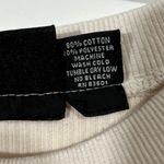 Pennant “Soup Group” Sweatshirt in Cream with Green Embroidery Size Medium Photo 4