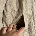 J. Jill Woman's Beige Cotton Blend Quilted Woman’s Jacket Size XS Photo 2