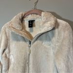 The North Face  Women’s Cream Fuzzy Zip Up Sweatshirt Small Photo 1