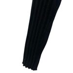 Wilfred  high neck ribbed long sleeve goth sweater dress with slit Medium #716 Photo 4