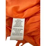 The Sang  Orange Ruffle Long Sleeve Mini Dress Size Medium NEW NWOT Photo 13