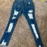 American Bazi Women’s High Waist Distressed Blue Jeans Sz 7 Photo 6