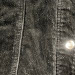 CHAPS  Denim Black Corduroy Jacket Women’s Large Button Front Casual Retro Jacket Photo 3