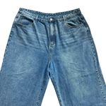 Cider Womens Happy Hour Jeans Plus Size 3XL Medium Wash 5 Pocket Wide Leg Photo 1