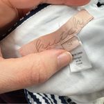 Hutch  Blue White Striped Off Shoulder Asymmetrical Mini Dress Womens S Preppy Photo 6