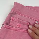 Gloria Vanderbilt  Solid Pink Denim Jean Shorts Women Size 12 Photo 3