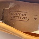 Camel active, Leather Moccasins tan size 4.5 youth women 6.5 Photo 2
