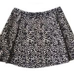 Lila Rose Lily Rose Leopard Animal Print Abstract Pull On Mini Skirt White Black XL Womens Photo 0