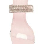 Black Suede Studio Cali SILVER Glitter Slide Sandal Womens Size 38.5 Photo 2