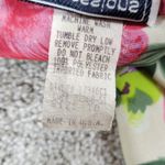 Impressions Vintage Womens Blouse 10 Pink Floral Crochet Lace Trim Collar Photo 2