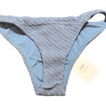 ANDIE NWT  Swim Bikini Cheeky Bottom Macrame‎ in Slate Dusty Blue Size XS AB467 Photo 0