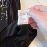 MLB Pittsburgh Pirates Campus Life Womens Large Black Fitted Short Sleeve Shirt Black Photo 3