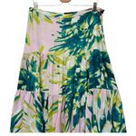 Just Cavalli Roberto Cavalli Tropical Print Silk Maxi Skirt Size 46 US 10 Photo 2