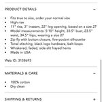 Alexander Wang  Bite Red Denim High Rise Shorts Photo 2