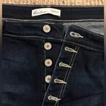 KanCan Dark Blue Button Fly Distressed Skinny Jeans Size 32 Black Photo 3