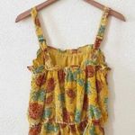 Anthropologie  Felipa Cropped Velvet Tank Top Photo 3