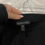 Eileen Fisher  Black Silk Pants Size Large Photo 2