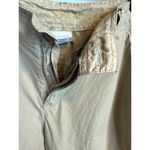 Columbia ‎ Womens Tan Cotton Capris Pants Size 14 Photo 1