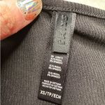 SKIMS : Black Ribbed Cotton Long Lounge Dress Photo 3