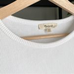 Madewell Ribbed Puff Sleeve Top Photo 4