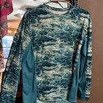 Fishing Shirt Blue Size L Photo 0