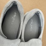 J/SLIDES NYC  Women's Gray Suede Leather Slip on Sneaker Shoes Size 11 Photo 6