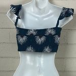 Lulu's Women's Trancoso
Dusty Blue Floral Print Smocked. Top size S NWOT Photo 3