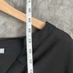 Kut From The Kloth Button Down Blouse Women's 1X Black Sheer Long Sleeve Gothic Photo 5