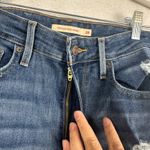 Levi's 721 High Rise Skinny Jeans Women's Size 28 Distressed Ripped Fray Hem Photo 4