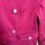 Talbots Collection Women’s Jacket Coat Pearl Buttons Made in Italy Pink Size 6 Photo 2