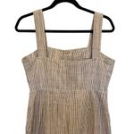 Apiece Apart Berel Tank Cream Pin Striped Midi Dress Size 10 Photo 7
