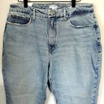 Good American NWT Good Girlfriend High Light Wash Blue Jeans - Size 12 / 31 Photo 2