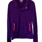 Alo Yoga Purple Pink Alo Athletic Fitness Designer Zip Up Jacket Women’s Size Small Yoga Photo 0