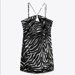 ZARA Animal Print Short Dress Photo 6