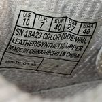 Skechers  Women's Energy Timeless Vision Sneakers 10 White Sport Leather Lace Up Photo 13