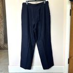 Giorgio Sant' Angelo Wool Pants Slacks Womens Size 16 Navy Blue Photo 2