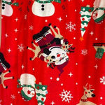 Ekouaer Holiday Sleep Top/Night Shirt. NWOT. Size Small. Red/Holiday Photo 2