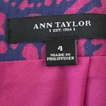 Ann Taylor Woman’s Pencil Skirt Purple, Sz 4 Photo 3