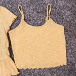 No Boundaries 2 piece, tie front top Photo 3