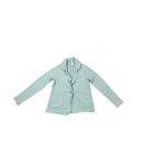 Pendleton Women's Wool Blend One Button Blazer Jacket - Light Blue, Pockets Photo 5