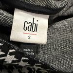 CAbi  Womens Houndstooth Blazer Jacket Open Front Shawl Collar Size Small Photo 7