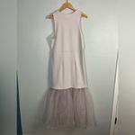 Anthropologie Tulle Hem Tank Dress Maeve NWT large Sleeveless Light Purple NEW Photo 6