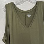 Lane Bryant NWT  Khaki Green Tank Top plus size 26/28 Photo 2