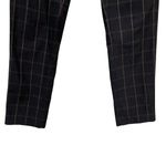 Anne Klein Black Windowpane Plaid Slim Pants Women’s Size 8 Photo 1