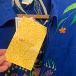 Quaker Factory Blue Embroidered NWT Large Spring Summer Jacket. 2019 Photo 8