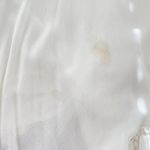 Anthropologie RAGA Rachell Flutter Sleeve Midi Dress White Size Medium Cottagecore Boho Fairy Photo 11