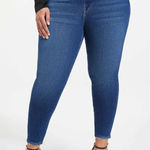 Good American Good American Dark Wash Good Legs Skinny Jeans Photo 0