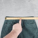 American Eagle Corduroy Green Mom Straight Jean Pants Size 4 Photo 3